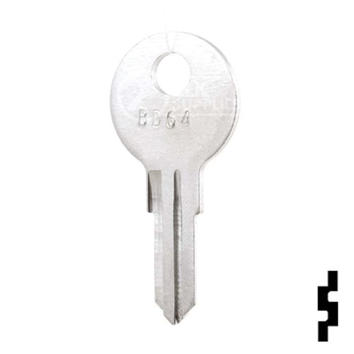 Precut Key Blank | TriMark | BD64 Equipment Key Framon Manufacturing Company, Inc