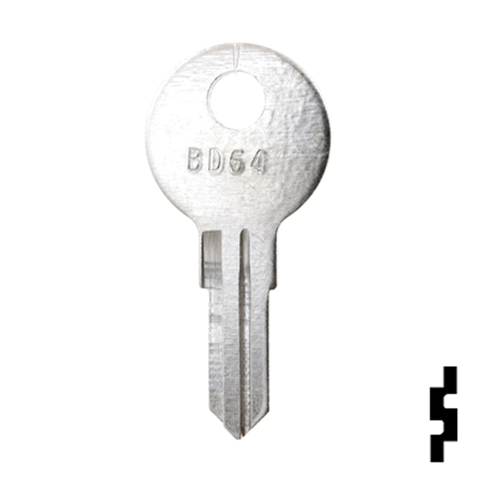 Precut Key Blank | TriMark | BD64 Equipment Key Framon Manufacturing Company, Inc