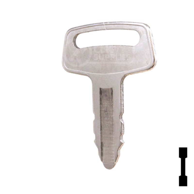 Precut Key | Kubota | EQ-39, RC101-53630 Equipment Key Cosmic Keys