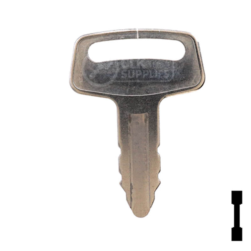 Precut Key | Kubota | EQ-39, RC101-53630 Equipment Key Cosmic Keys
