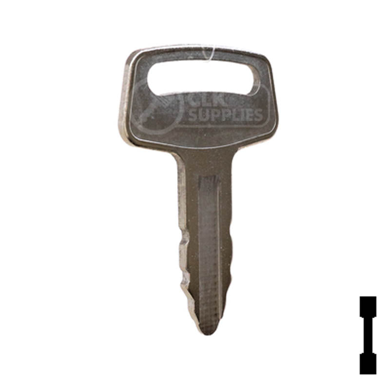 Precut Key | Kubota | EQ-39, RC101-53630 Equipment Key Cosmic Keys