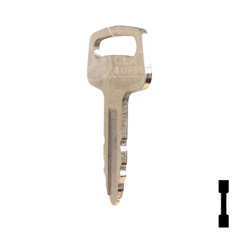 Precut Key | Kubota | EQ-39, RC101-53630 Equipment Key Cosmic Keys