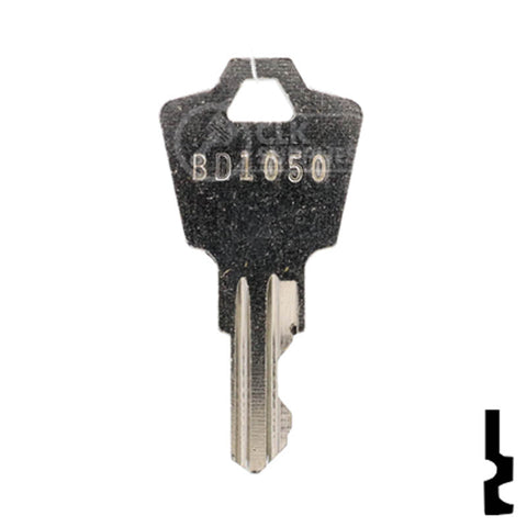 Precut Mobility Scooter Key | Pride, GoGo, and More | BD1050 Equipment Key Framon