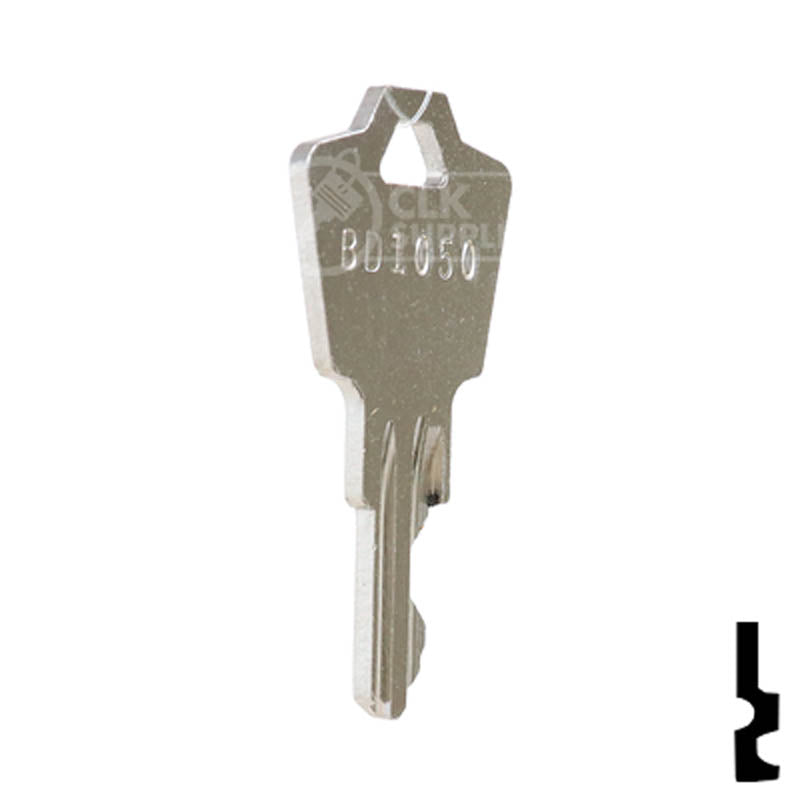 Precut Mobility Scooter Key | Pride, GoGo, and More | BD1050 Equipment Key Framon