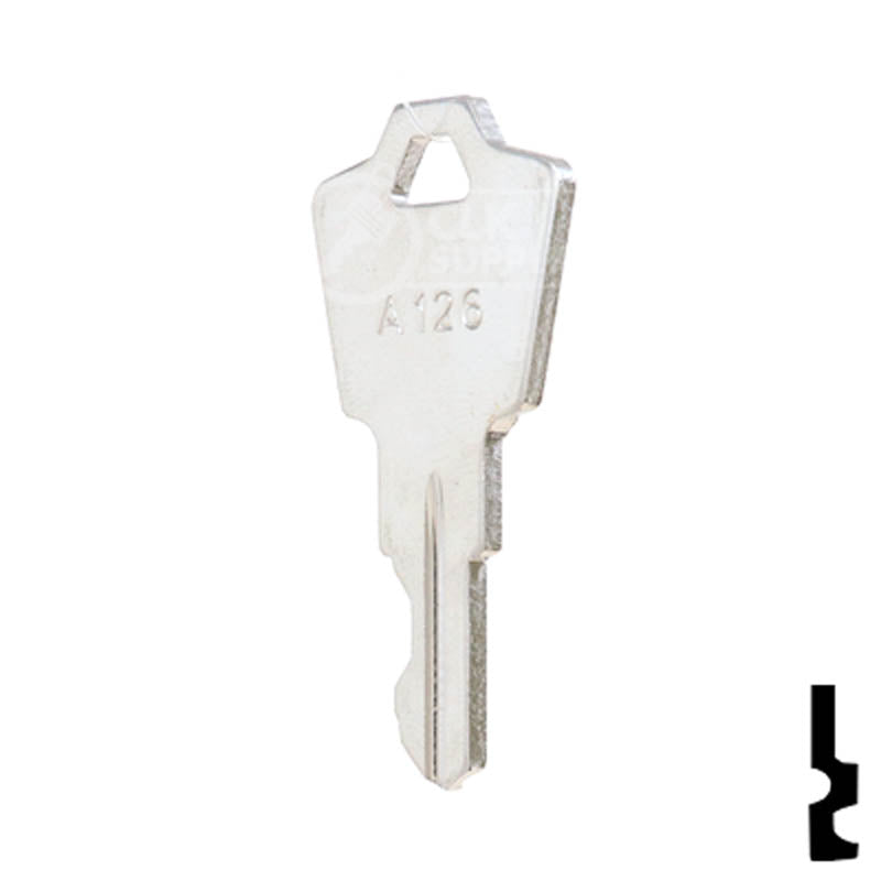 Precut Mobility Scooter Key | Pride, GoGo, and More | BD1050 Equipment Key Framon