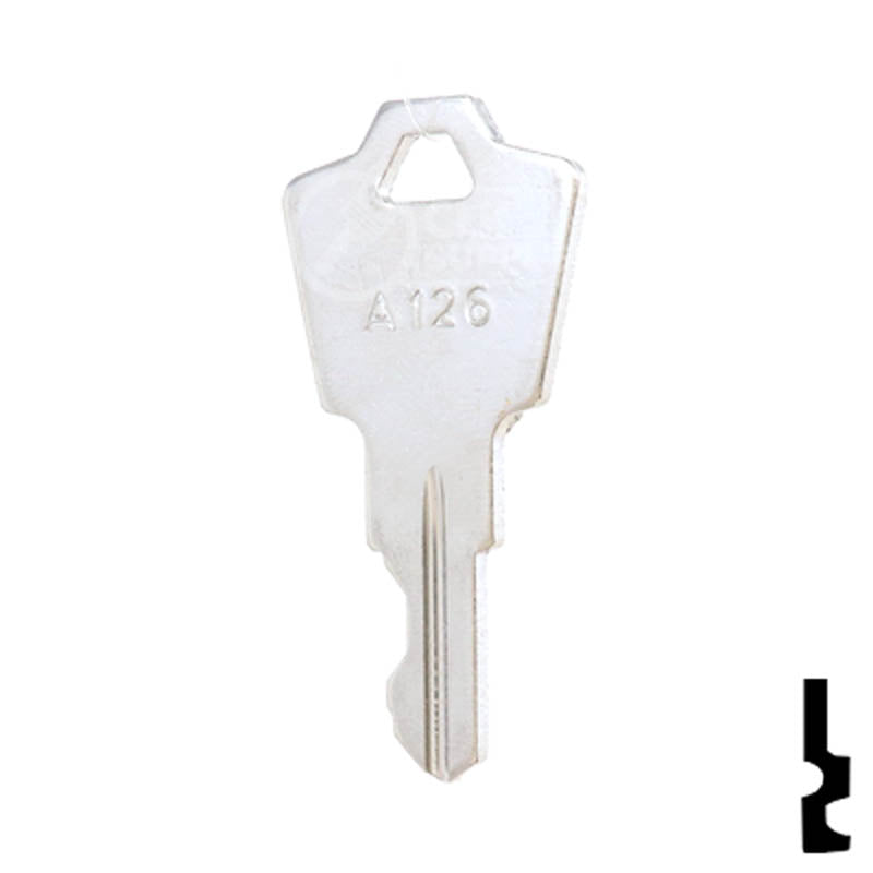 Precut Mobility Scooter Key | Pride, GoGo, and More | BD1050 Equipment Key Framon