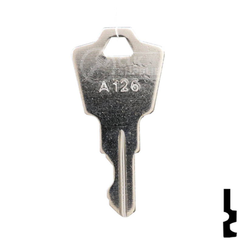 Precut Mobility Scooter Key | Pride, GoGo, and More | BD1050 Equipment Key Framon