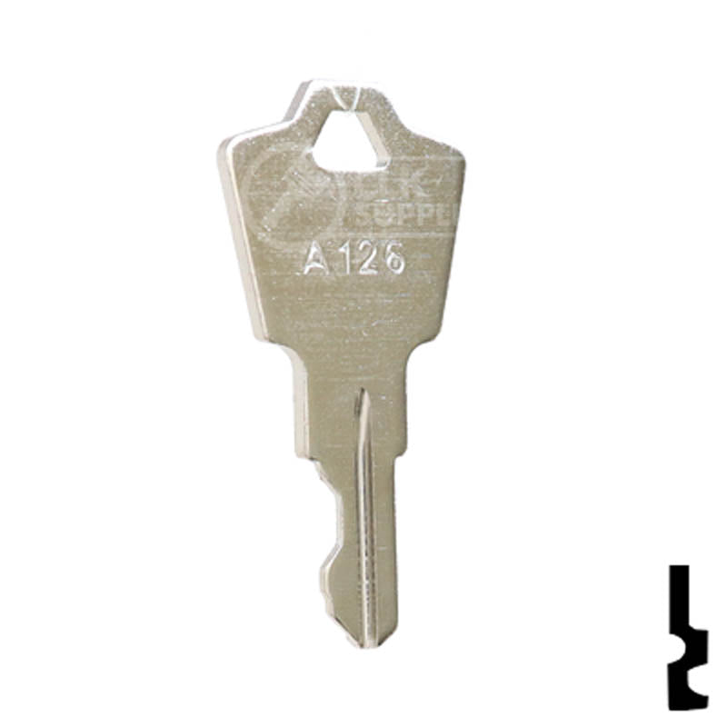Precut Mobility Scooter Key | Pride, GoGo, and More | BD1050 Equipment Key Framon