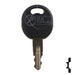 Precut Plastic Head Key Blank | Caterpillar | BD171 Equipment Key Framon Manufacturing Company, Inc