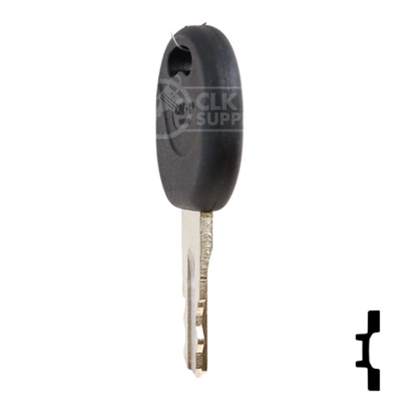 Precut Plastic Head Key Blank | Caterpillar | BD171 Equipment Key Framon Manufacturing Company, Inc