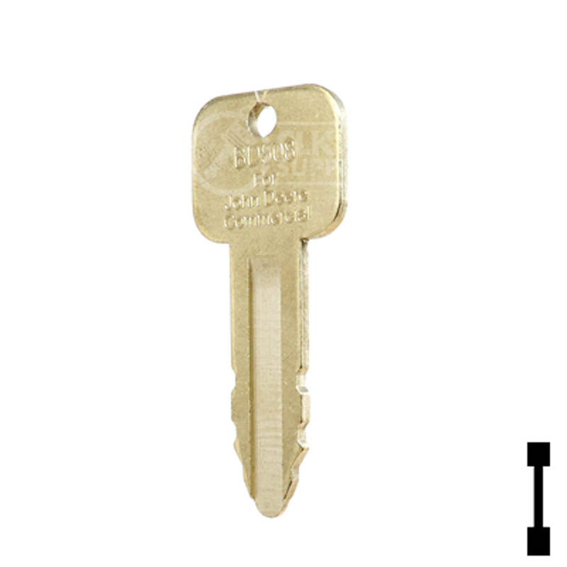 Precut Tractor Key | John Deere, Grasshopper | BD508 Equipment Key Framon