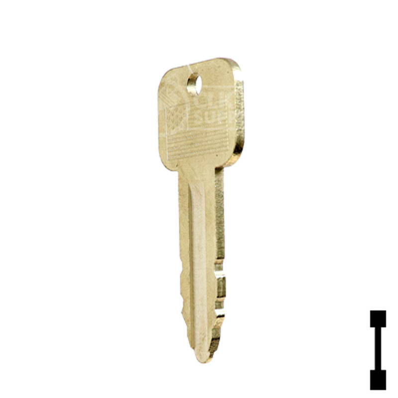 Precut Tractor Key | John Deere, Grasshopper | BD508 Equipment Key Framon