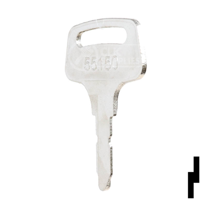 Precut Tractor Key | Kubota | BD1051 Equipment Key Framon