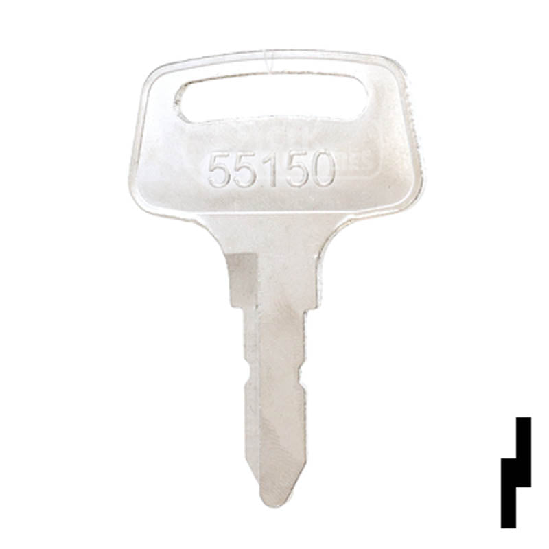 Precut Tractor Key | Kubota | BD1051 Equipment Key Framon