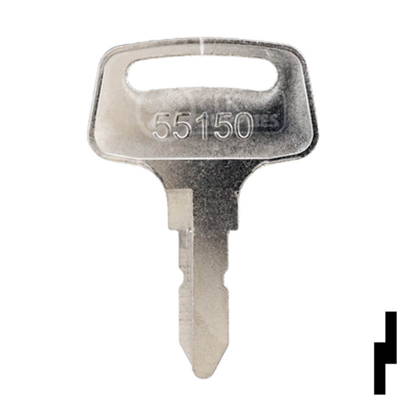 Precut Tractor Key | Kubota | BD1051 Equipment Key Framon
