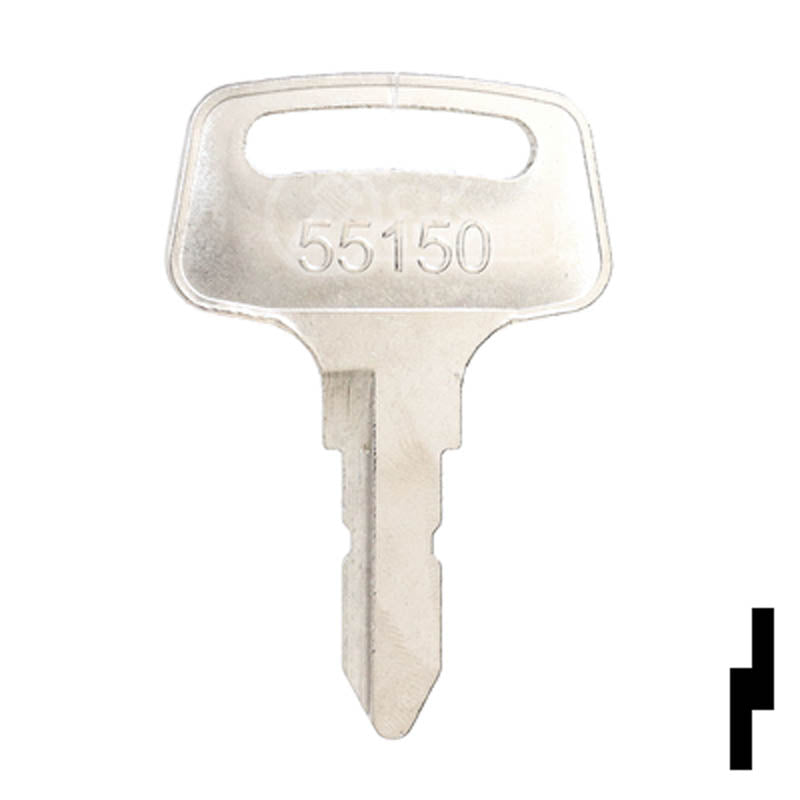 Precut Tractor Key | Kubota | BD1051 Equipment Key Framon