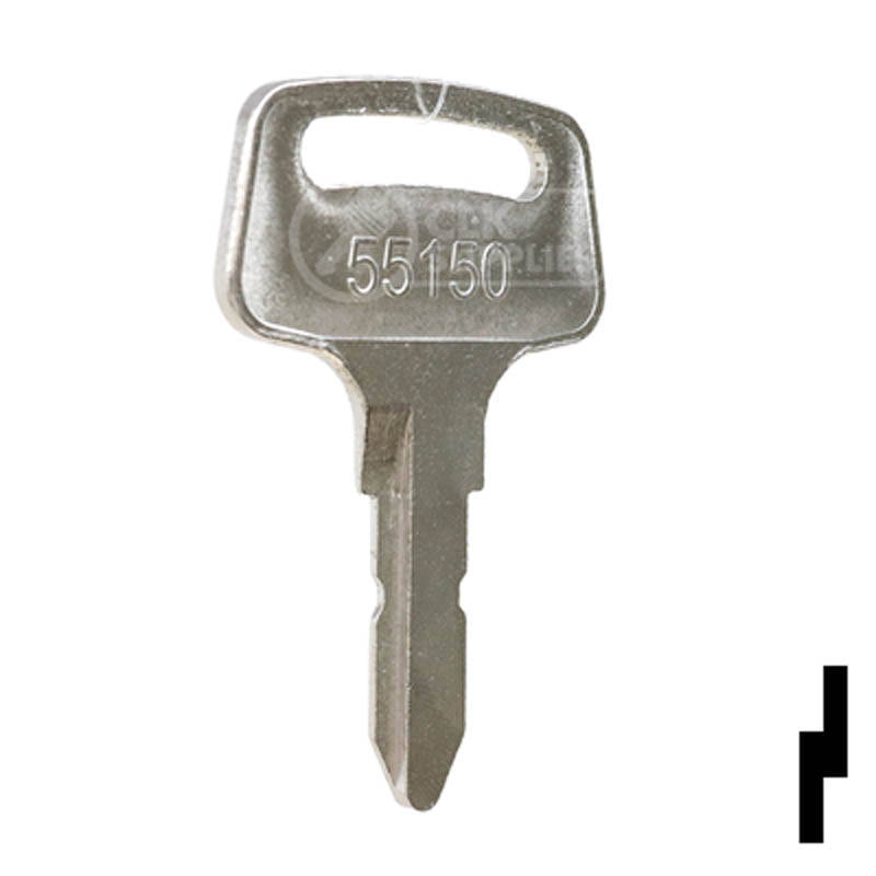Precut Tractor Key | Kubota | BD1051 Equipment Key Framon