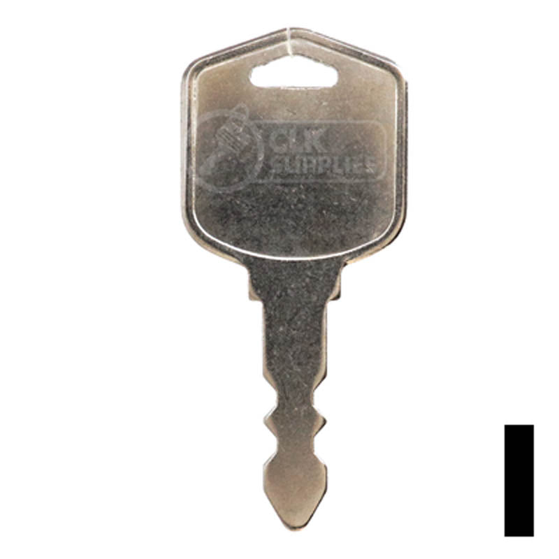 Precut Tractor Key | Kubota, Doosan, Daewoo |EQ-4, BD556 Equipment Key Wah Lin Parts