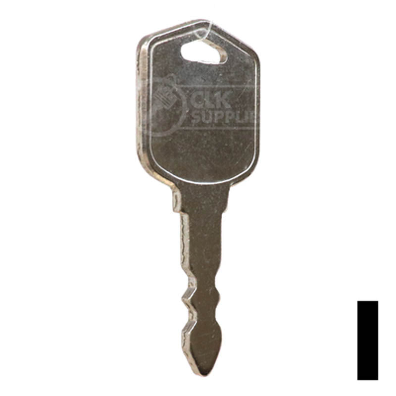 Precut Tractor Key | Kubota, Doosan, Daewoo |EQ-4, BD556 Equipment Key Wah Lin Parts