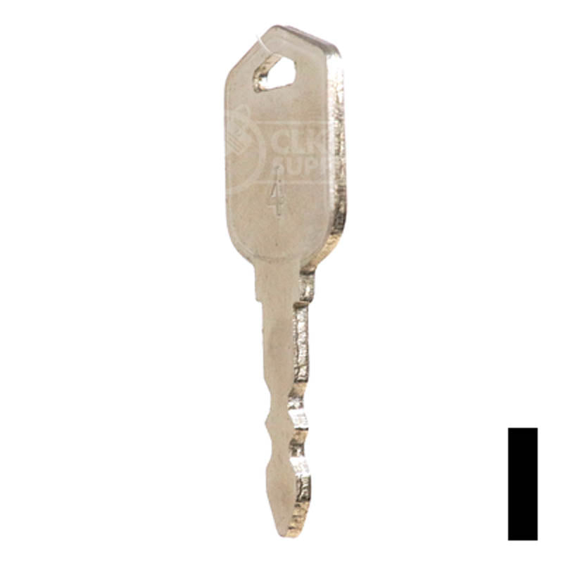 Precut Tractor Key | Kubota, Doosan, Daewoo |EQ-4, BD556 Equipment Key Wah Lin Parts