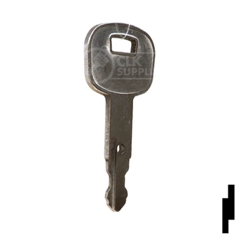 Precut Tractor Key | Kubota | EQ-56, 459A Equipment Key Cosmic Keys