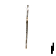 Precut Tractor Key | Kubota | EQ-56, 459A Equipment Key Cosmic Keys