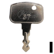 Precut Tractor Key | Kubota | EQ-57, 68920 Equipment Key Cosmic Keys
