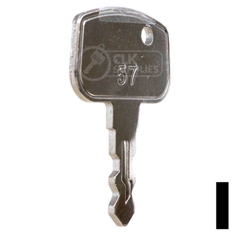 Precut Tractor Key | Kubota | EQ-57, 68920 Equipment Key Cosmic Keys