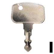 Precut Tractor Key | Kubota | EQ-57, 68920 Equipment Key Cosmic Keys