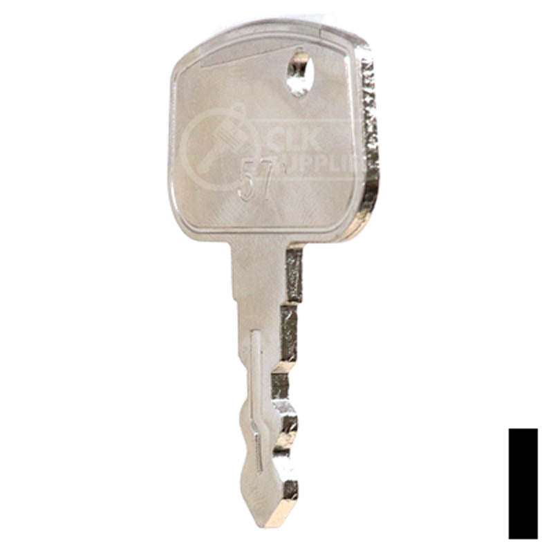Precut Tractor Key | Kubota | EQ-57, 68920 Equipment Key Cosmic Keys