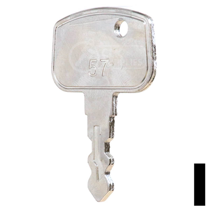 Precut Tractor Key | Kubota | EQ-57, 68920 Equipment Key Cosmic Keys