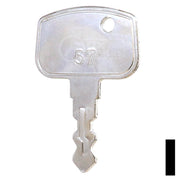 Precut Tractor Key | Kubota | EQ-57, 68920 Equipment Key Cosmic Keys
