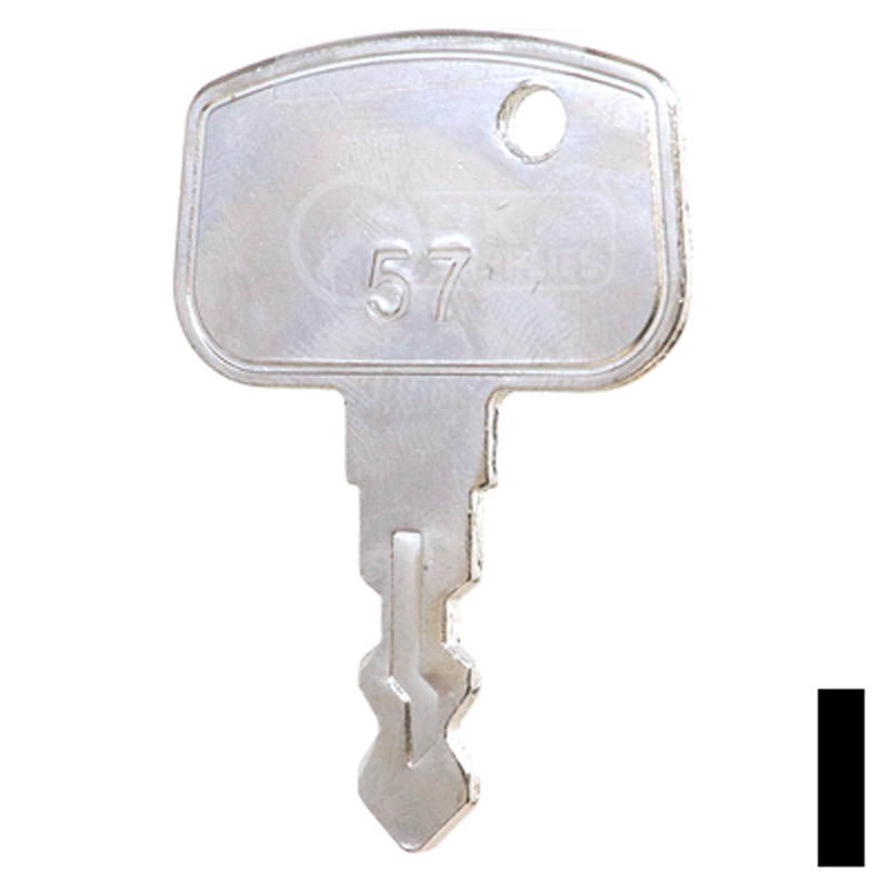 Precut Tractor Key | Kubota | EQ-57, 68920 Equipment Key Cosmic Keys