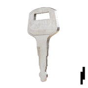 Precut Tractor Key | Kubota | EQ-98 Equipment Key Cosmic Keys