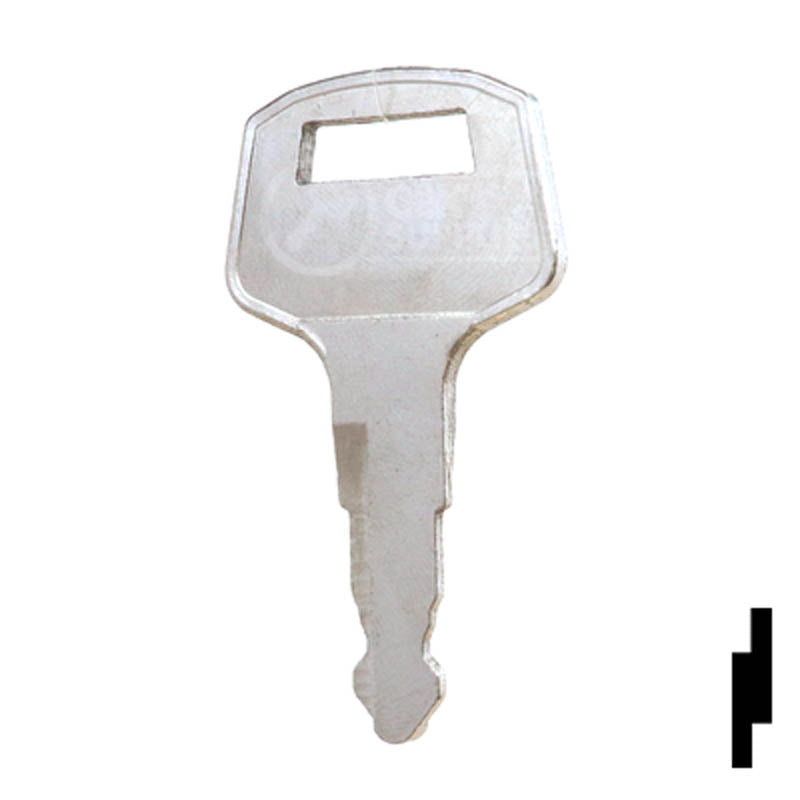 Precut Tractor Key | Kubota | EQ-98 Equipment Key Cosmic Keys