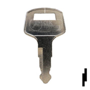 Precut Tractor Key | Kubota | EQ-98 Equipment Key Cosmic Keys