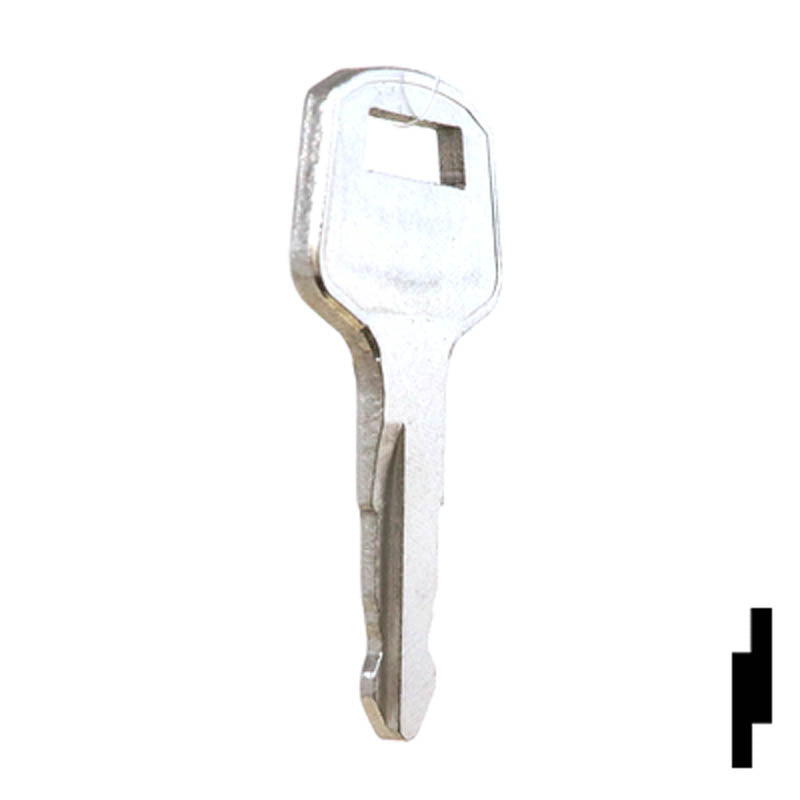 Precut Tractor Key | Kubota | EQ-98 Equipment Key Cosmic Keys