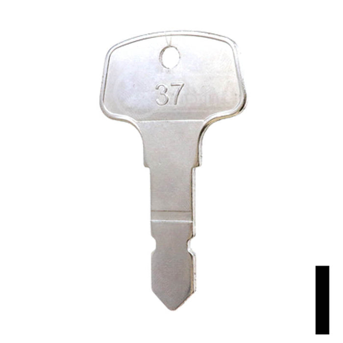 Precut Tractor Key | Kubota, Volvo |EQ-37, 15248-63700 Equipment Key Cosmic Keys