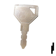 Precut Tractor Key | Yanmar, John Deere | EQ-58, 52160 Equipment Key Cosmic Keys