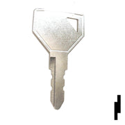 Precut Tractor Key | Yanmar, John Deere | EQ-58, 52160 Equipment Key Cosmic Keys