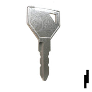 Precut Tractor Key | Yanmar, John Deere | EQ-58, 52160 Equipment Key Cosmic Keys
