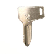 Precut Tractor Key | Yanmar, Takeuchi | EQ-38, 933110-00301 Equipment Key Cosmic Keys