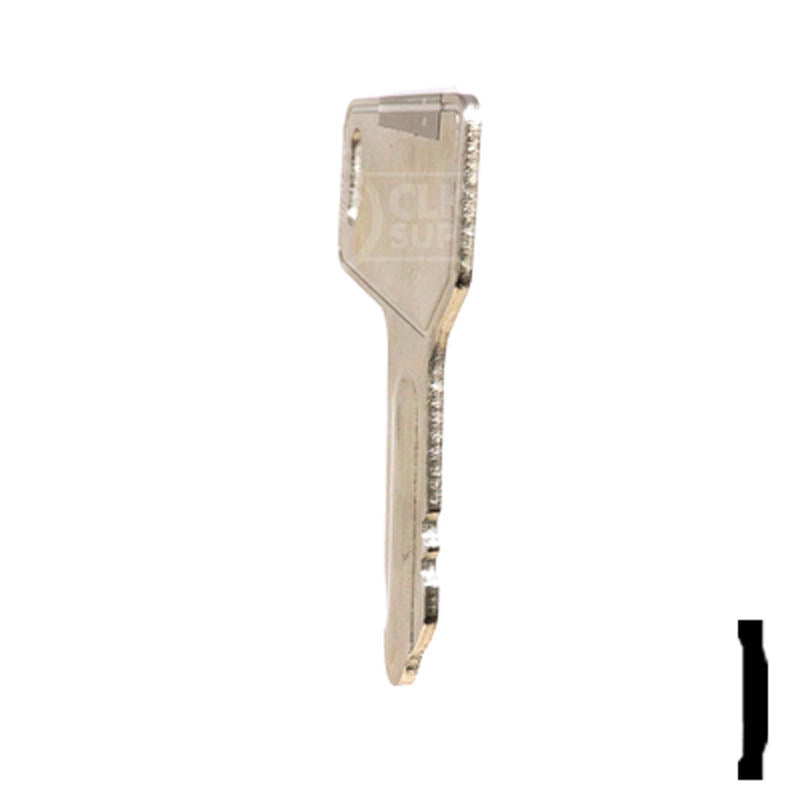 Precut Tractor Key | Yanmar, Takeuchi | EQ-38, 933110-00301 Equipment Key Cosmic Keys
