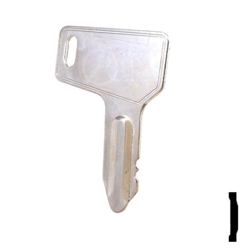 Precut Tractor Key | Yanmar, Takeuchi | EQ-38, 933110-00301 Equipment Key Cosmic Keys