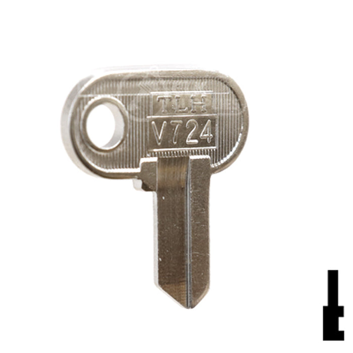 Uncut Equipment Key | Miwa | BD42 Equipment Key Framon Manufacturing Company, Inc