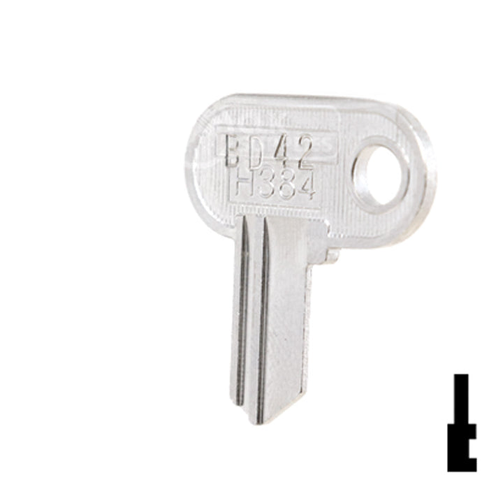 Uncut Equipment Key | Miwa | BD42 Equipment Key Framon Manufacturing Company, Inc