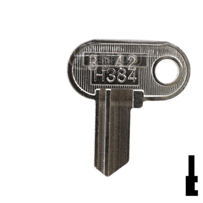 Uncut Equipment Key | Miwa | BD42 Equipment Key Framon Manufacturing Company, Inc