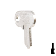 Uncut Equipment Key | Miwa | BD42 Equipment Key Framon Manufacturing Company, Inc