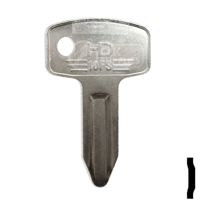 Uncut Equipment Key | Yanmar | BD50 Equipment Key Framon Manufacturing Company, Inc