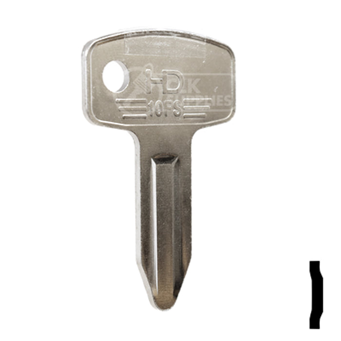 Uncut Equipment Key | Yanmar | BD50 Equipment Key Framon Manufacturing Company, Inc